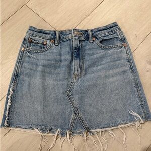 Blue denim skirt American eagle